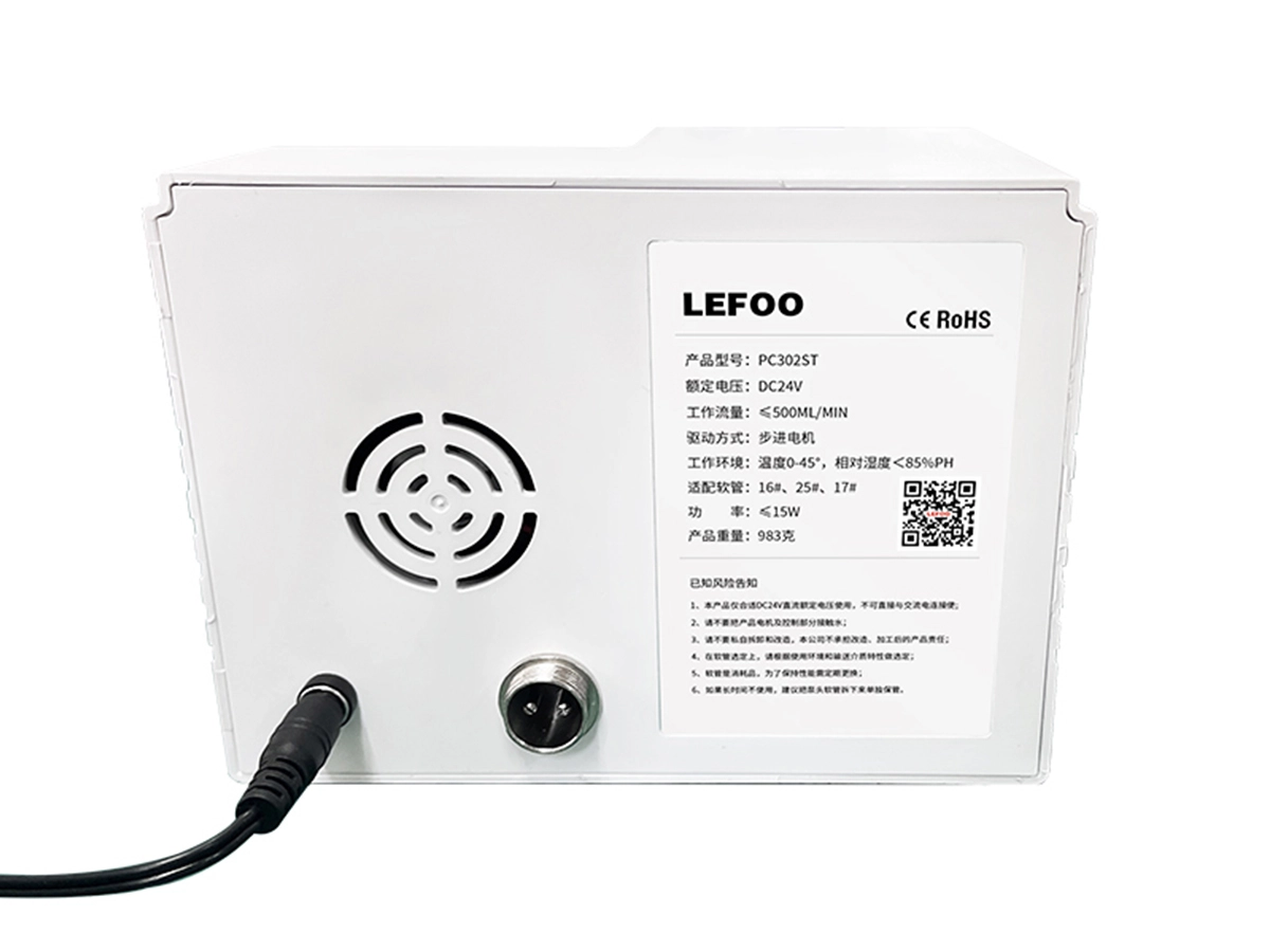 Peristaltic Pump with Speed Control and Display LFPC302ST